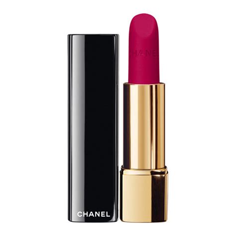 chanel rouge allure velvet 40 la sensuelle|Chanel Rouge velvet review.